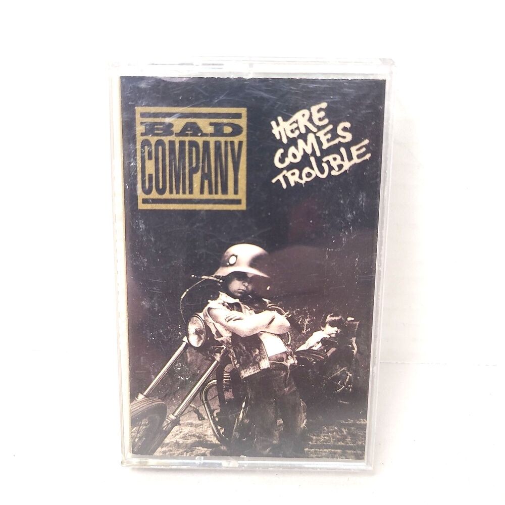 Bad Company Here Comes Trouble Cassette Tape 1992 Classic Rock